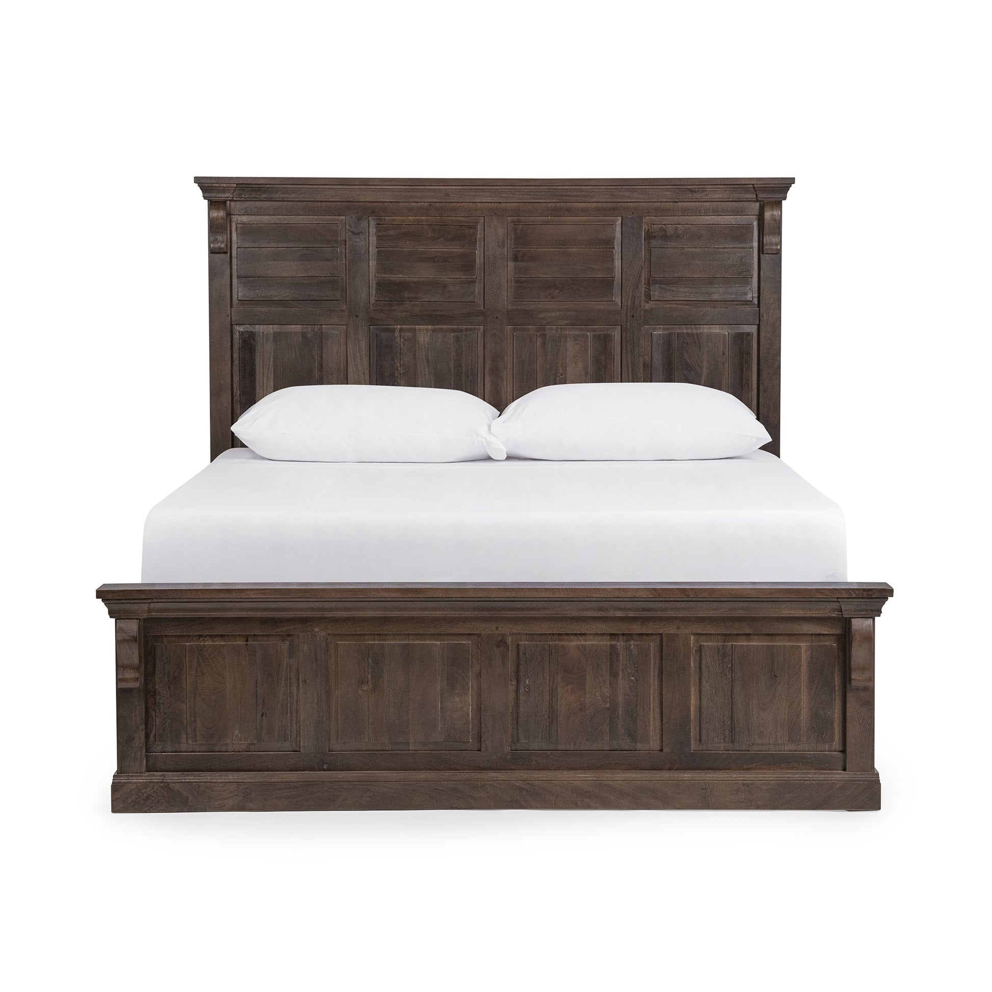 Cocoa Brown Mango Wood California King Adelaide Bed Collection