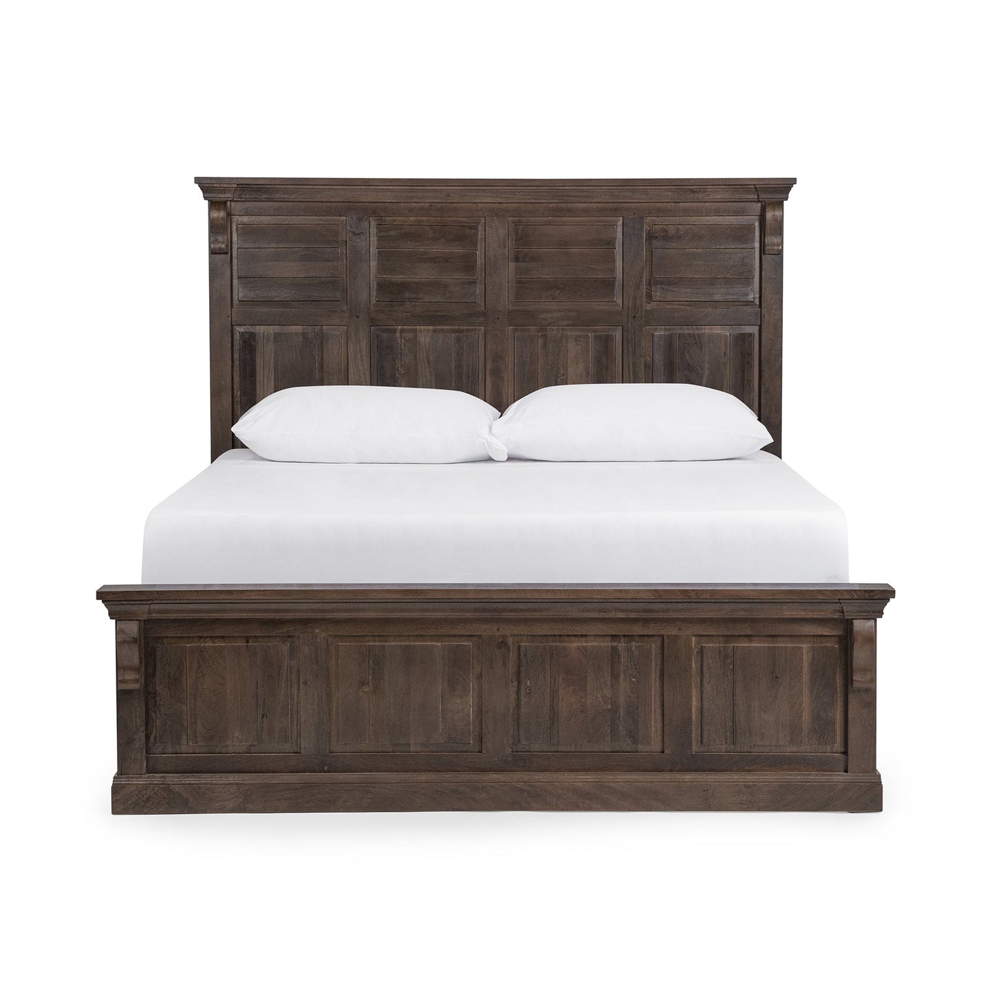 Cocoa Brown Mango Wood California King Adelaide Bed Collection