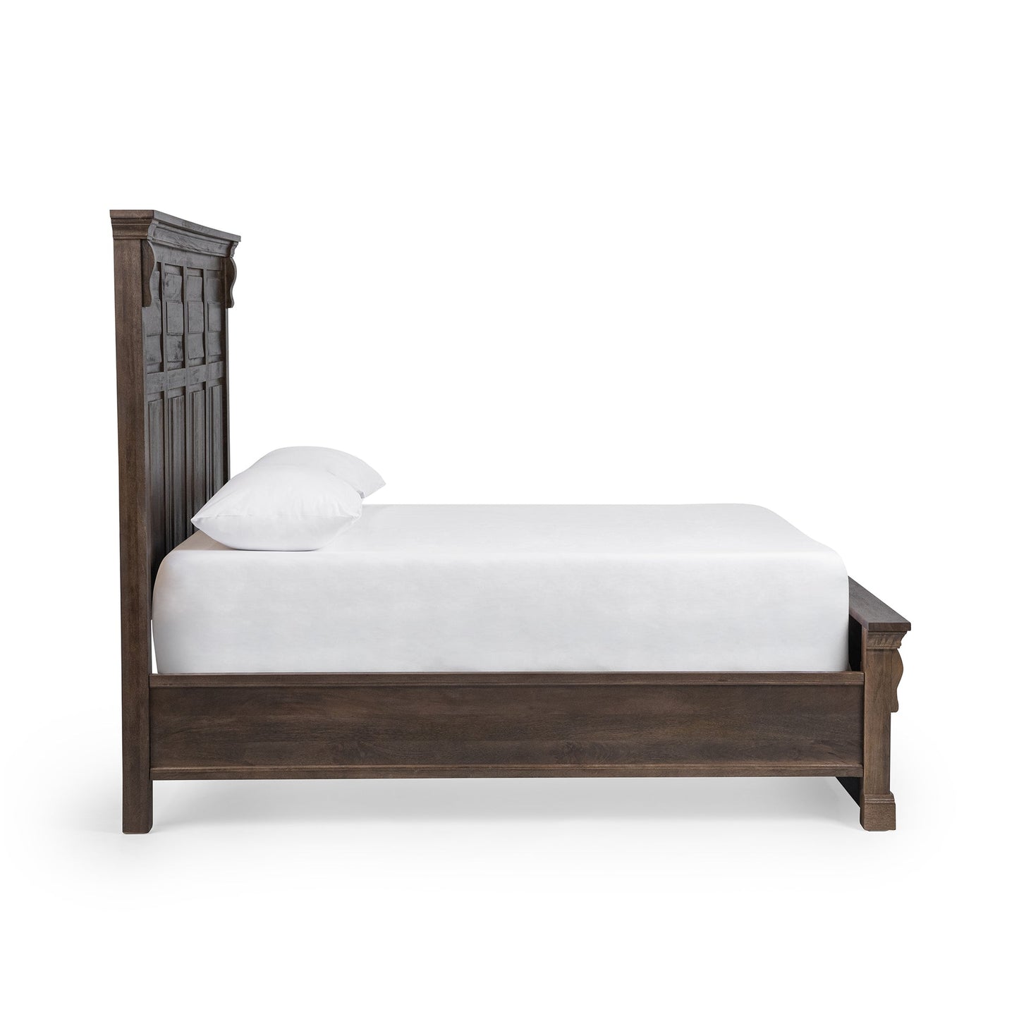 Cocoa Brown Mango Wood California King Adelaide Bed Collection