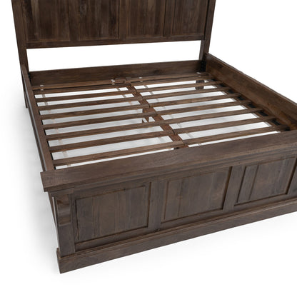 Cocoa Brown Mango Wood California King Adelaide Bed Collection