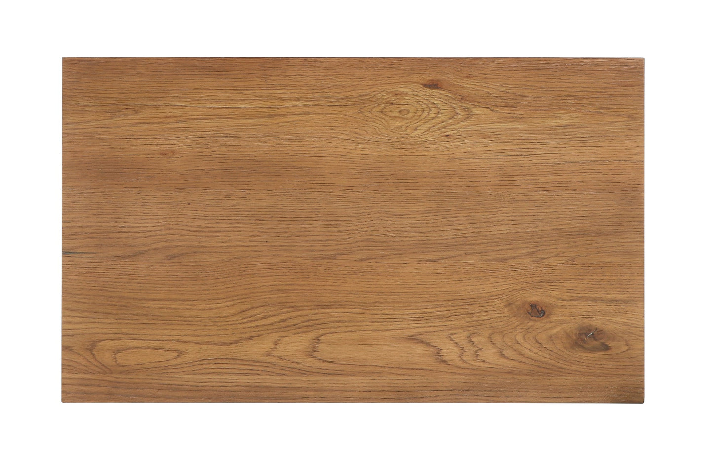 Caramel Brown Oak Veneer Nightstand Santa Clara Two-Drawer Nightstand Collection