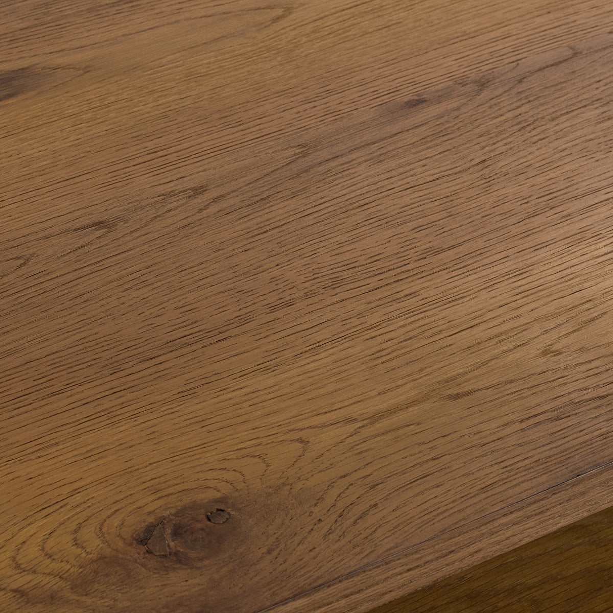 Caramel Brown Oak Veneer Nightstand Santa Clara Two-Drawer Nightstand Collection
