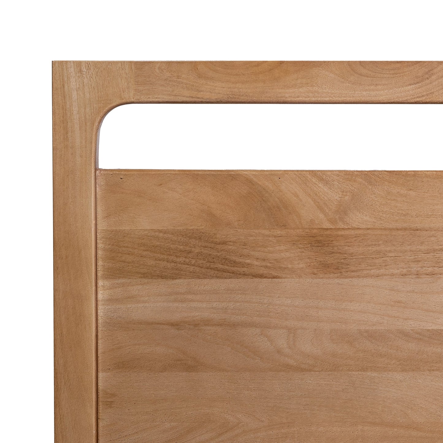 Natural Maple Mango wood Eastern King Laguna Bed Collection