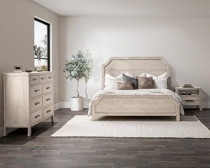 Creamwood Mango Wood Eastern King Westmont Bed Collection