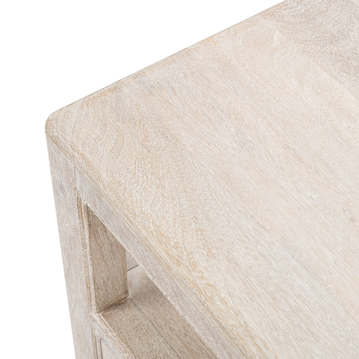 Creamwood Mango Wood Nightstand Westmont One-Drawer Nightstand Collection