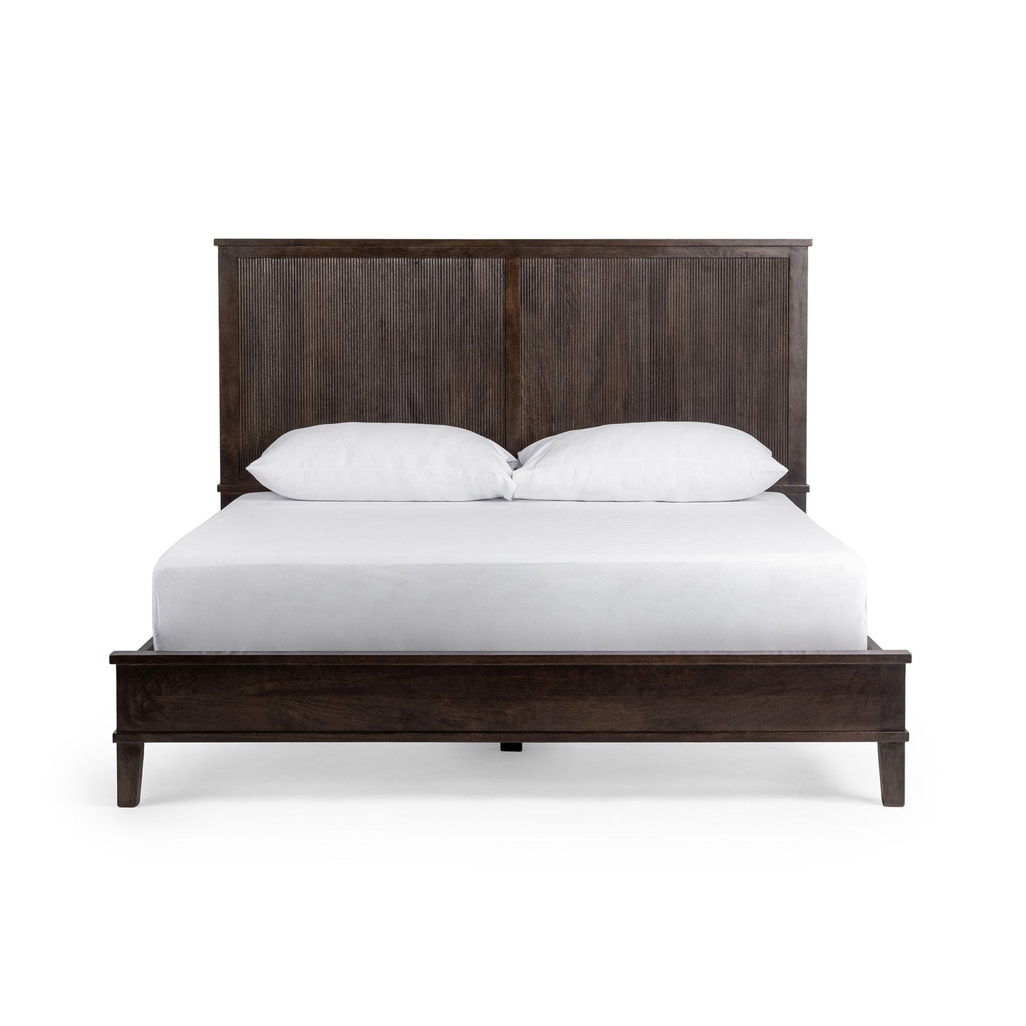 Auburn Walnut Mango Wood Eastern King Westlake Bed Collection