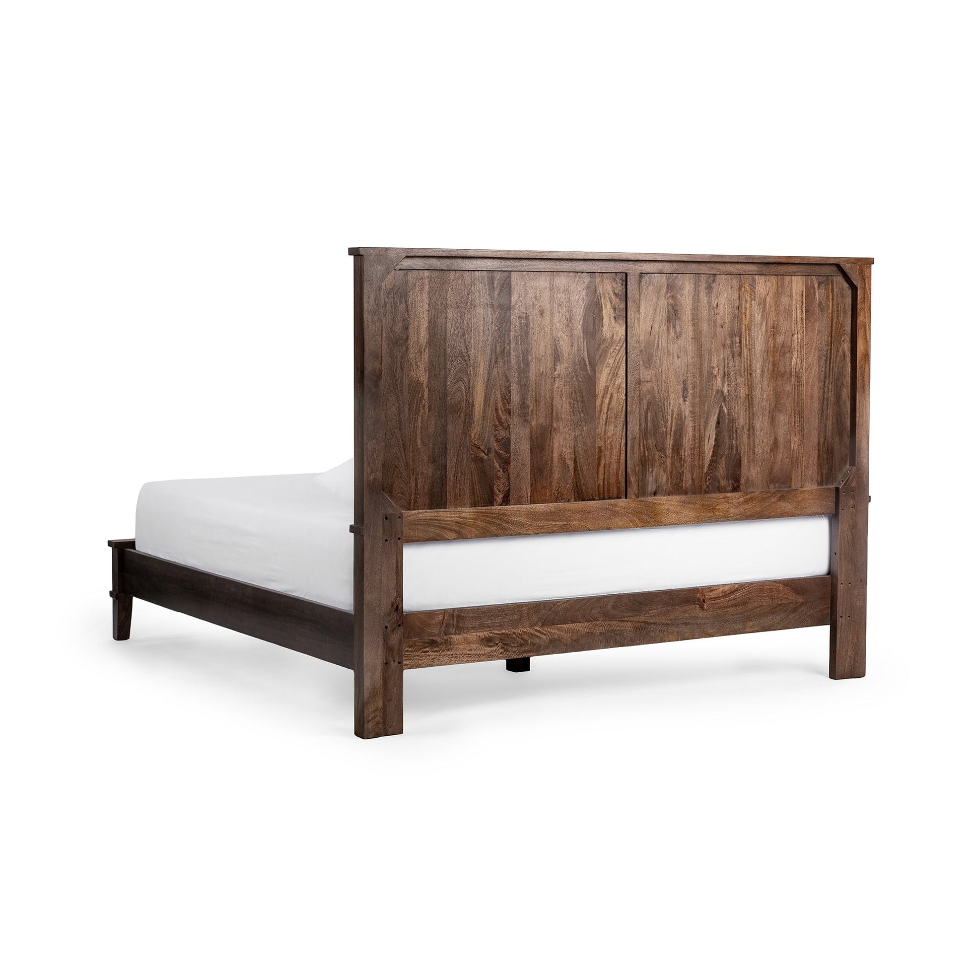 Auburn Walnut Mango Wood Eastern King Westlake Bed Collection
