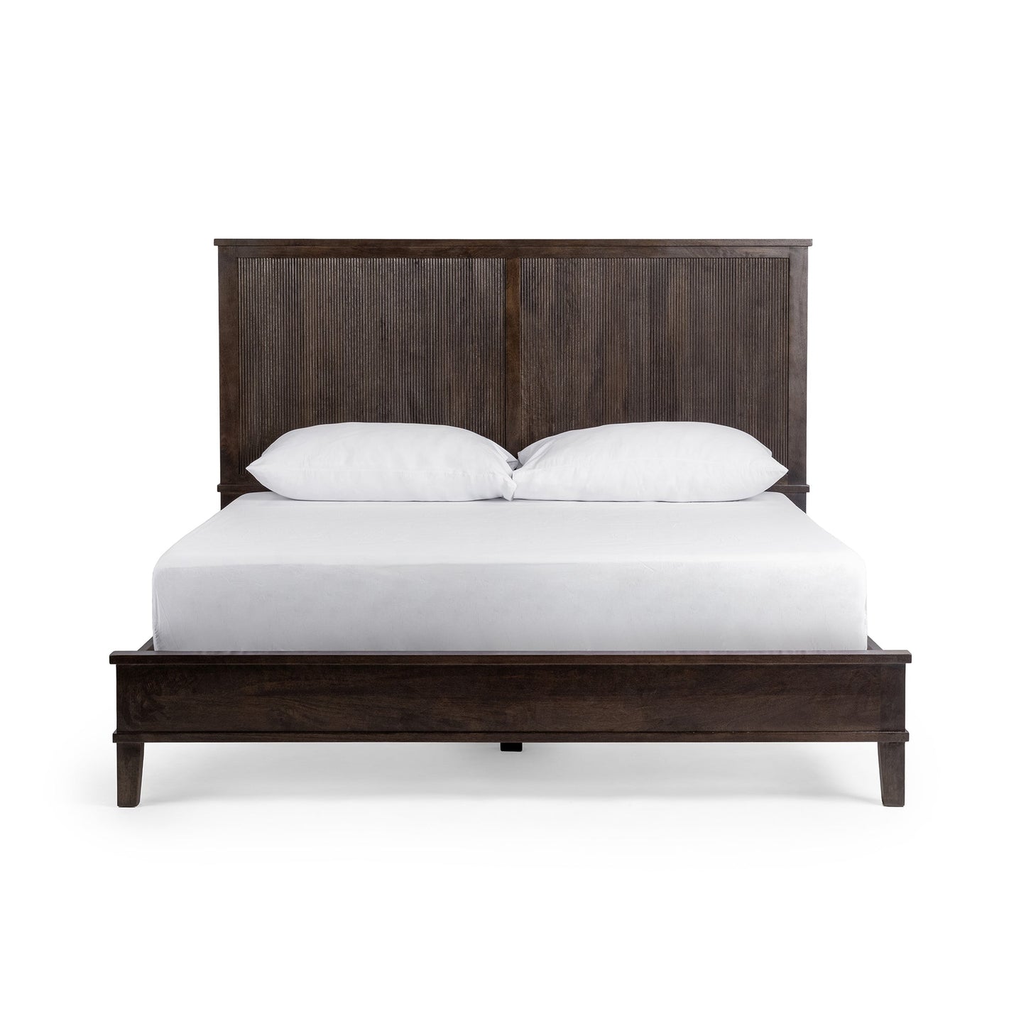 Auburn Walnut Mango Wood Queen Westlake Bed Collection