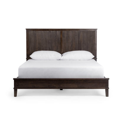 Auburn Walnut Mango Wood Queen Westlake Bed Collection