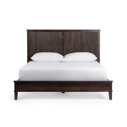 Auburn Walnut Mango Wood Queen Westlake Bed Collection