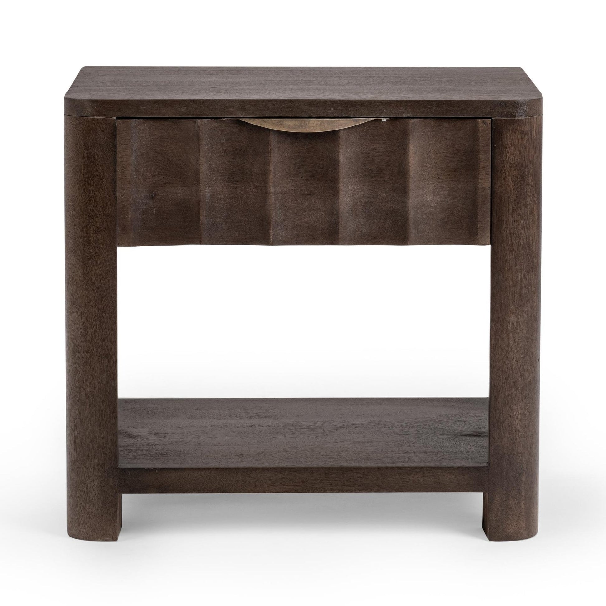 Baylee 1 Drawer Nightstand Cocoa Brown