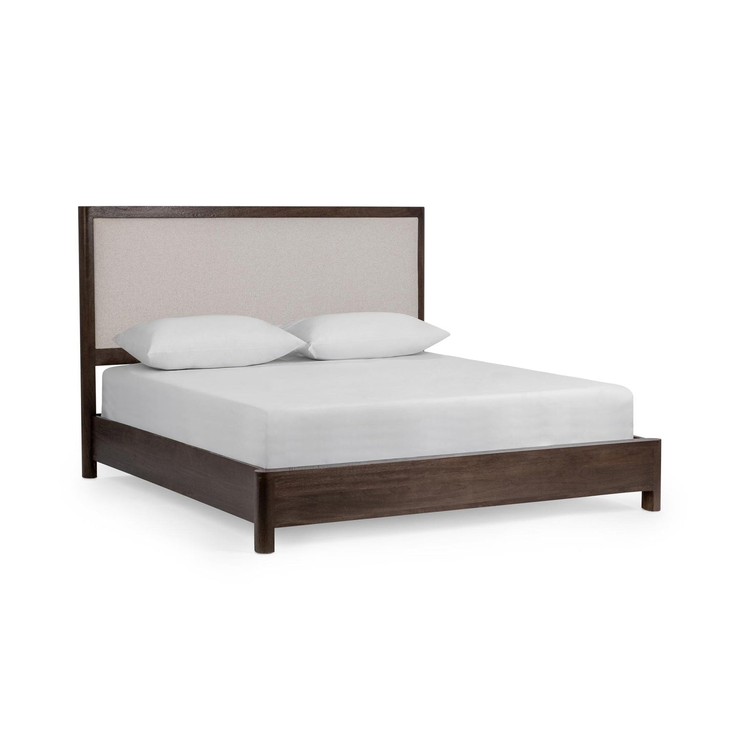 Cocoa Brown Mango Wood Queen Baylee Bed Collection