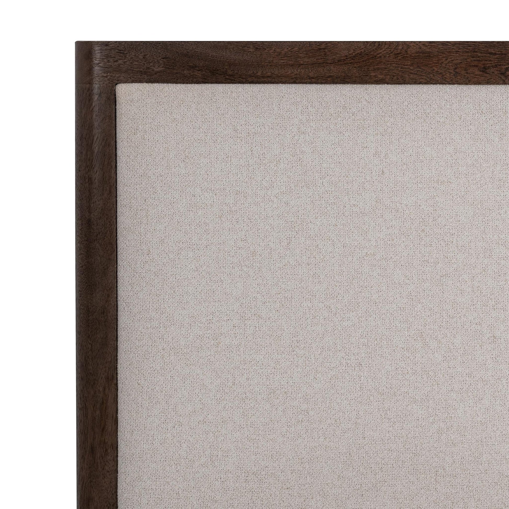 Cocoa Brown Mango Wood Queen Baylee Bed Collection