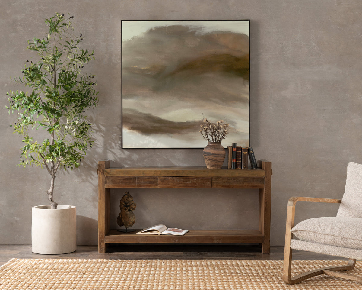 Curated Console Table