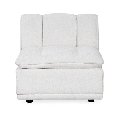 White 100% Polyester Accent Chair Haven Accent Chair Collection