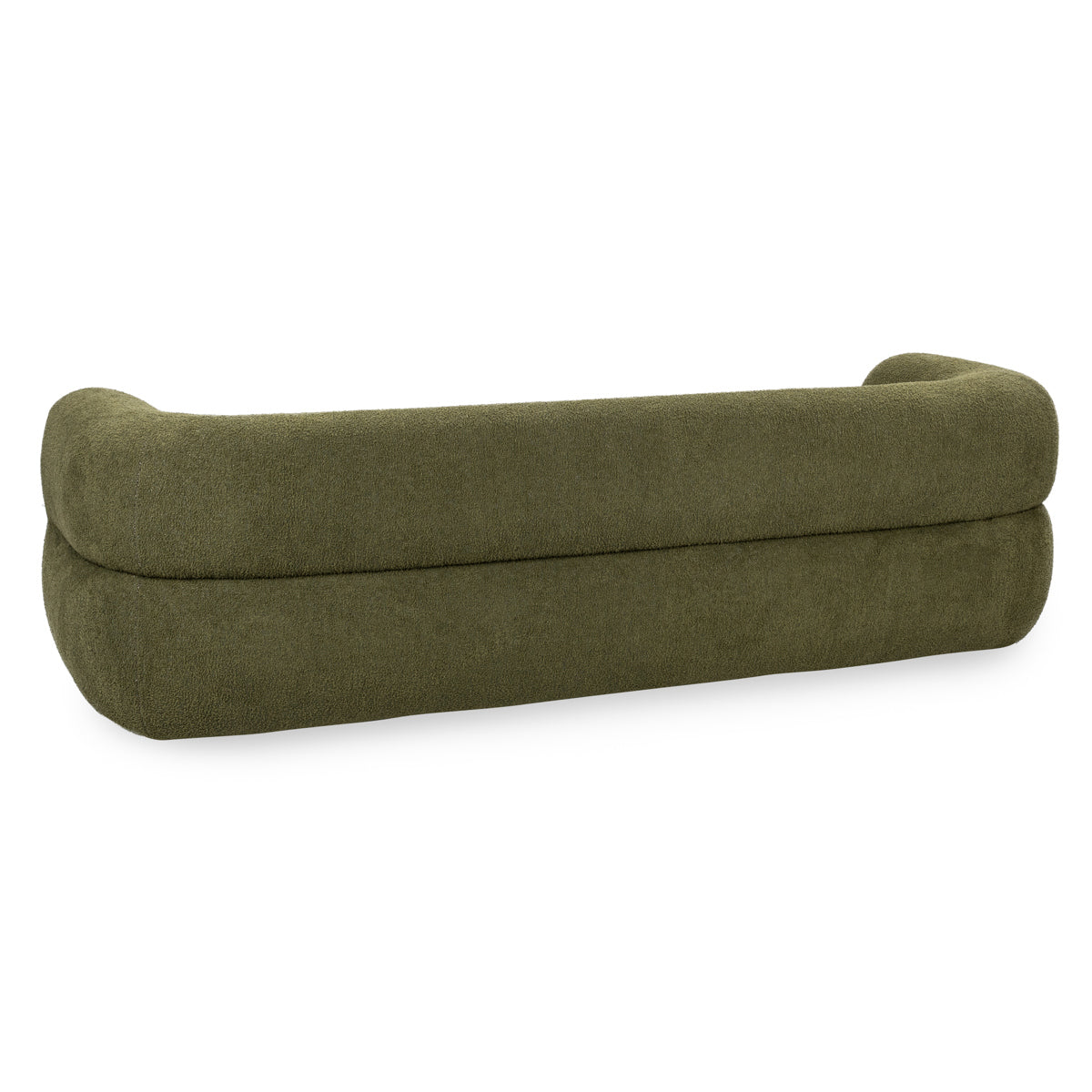 Dark Olive 95% Polyester/5% Cotton Sofa Faris Sofa Collection