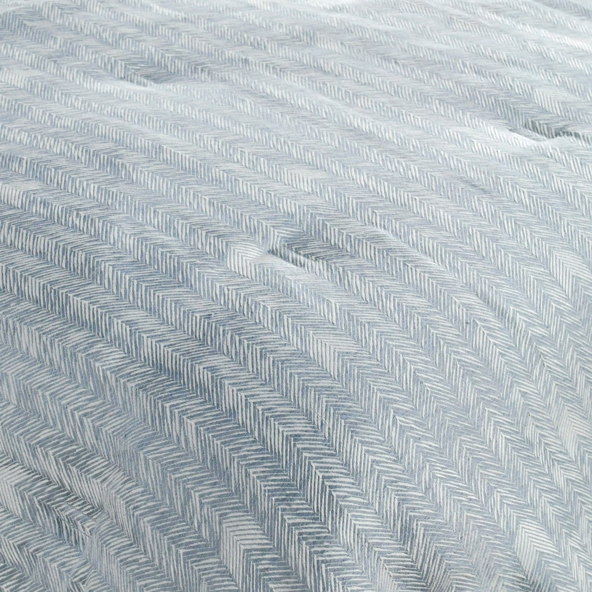 Storm 64% Linen/36% Cotton Quilts & Comforter French Herringbone Comforter Collection Collection