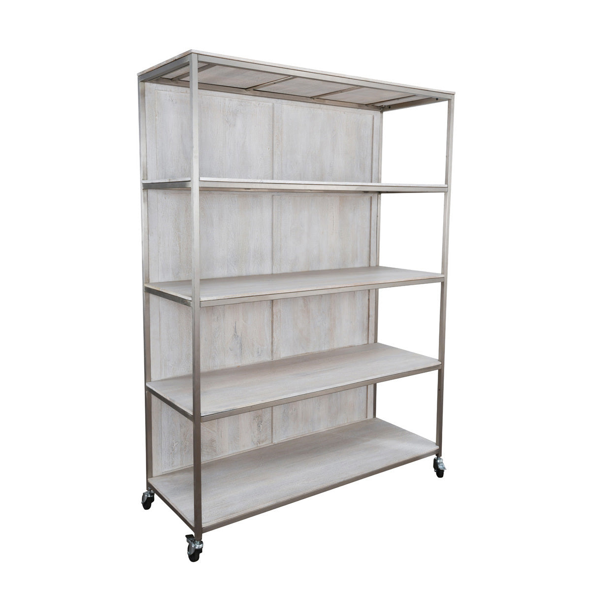 Mango Wood Racks & Basket Claremont Rack Silver Collection