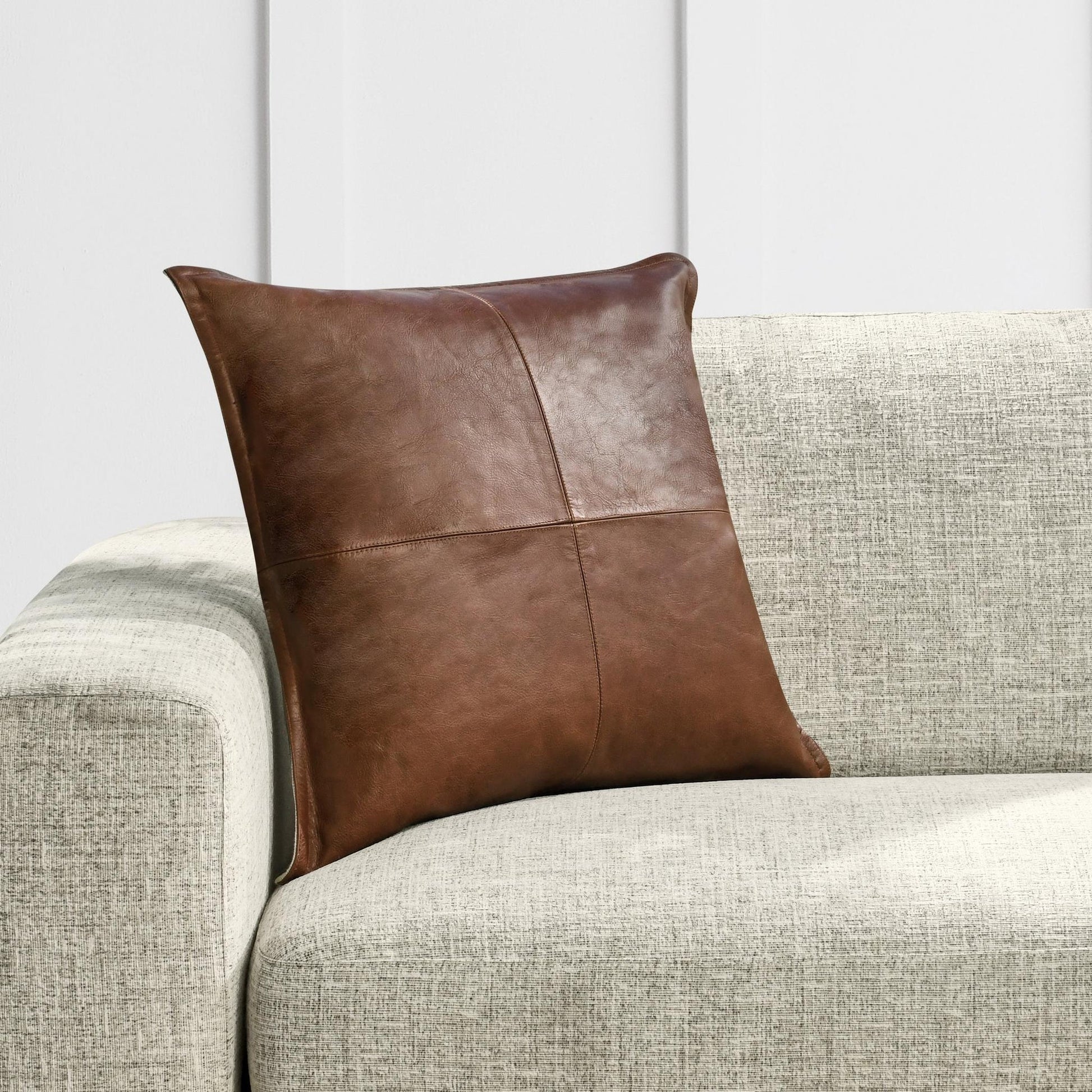 Kona Brown 100% Leather Solid SLD Leather Multiple Sizes Collection