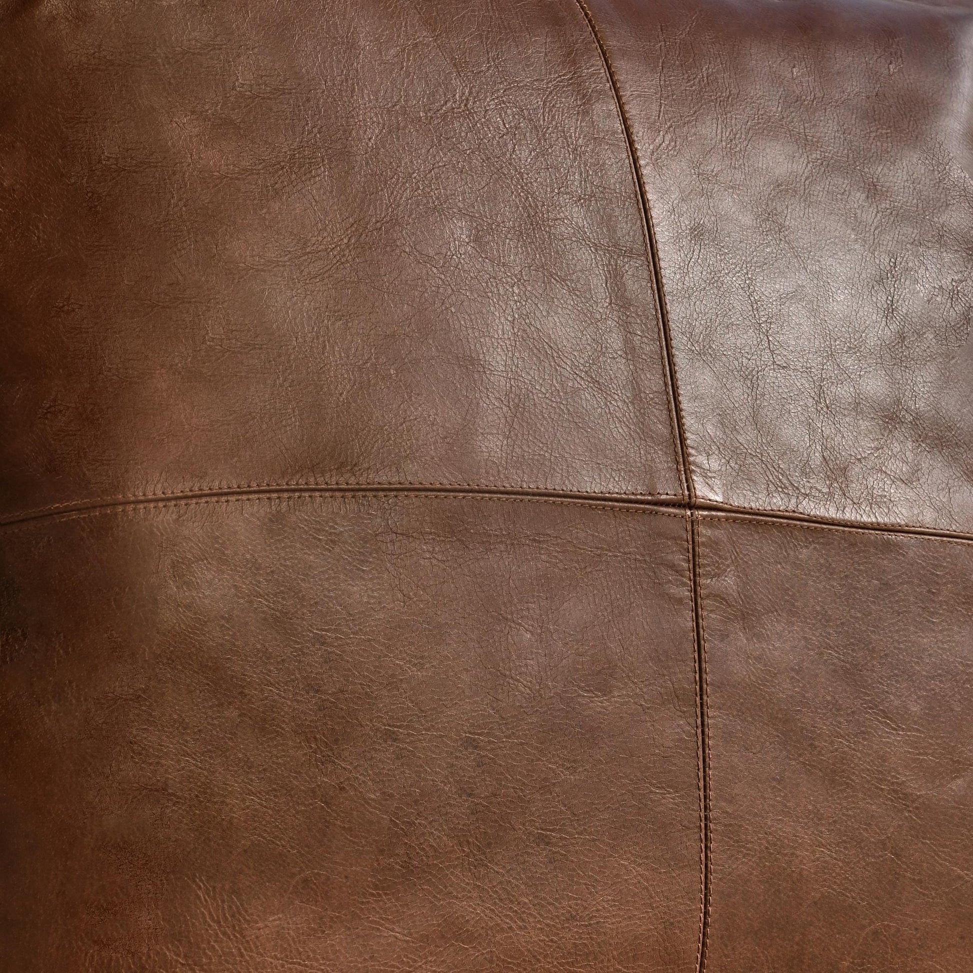 Kona Brown 100% Leather Solid SLD Leather Multiple Sizes Collection
