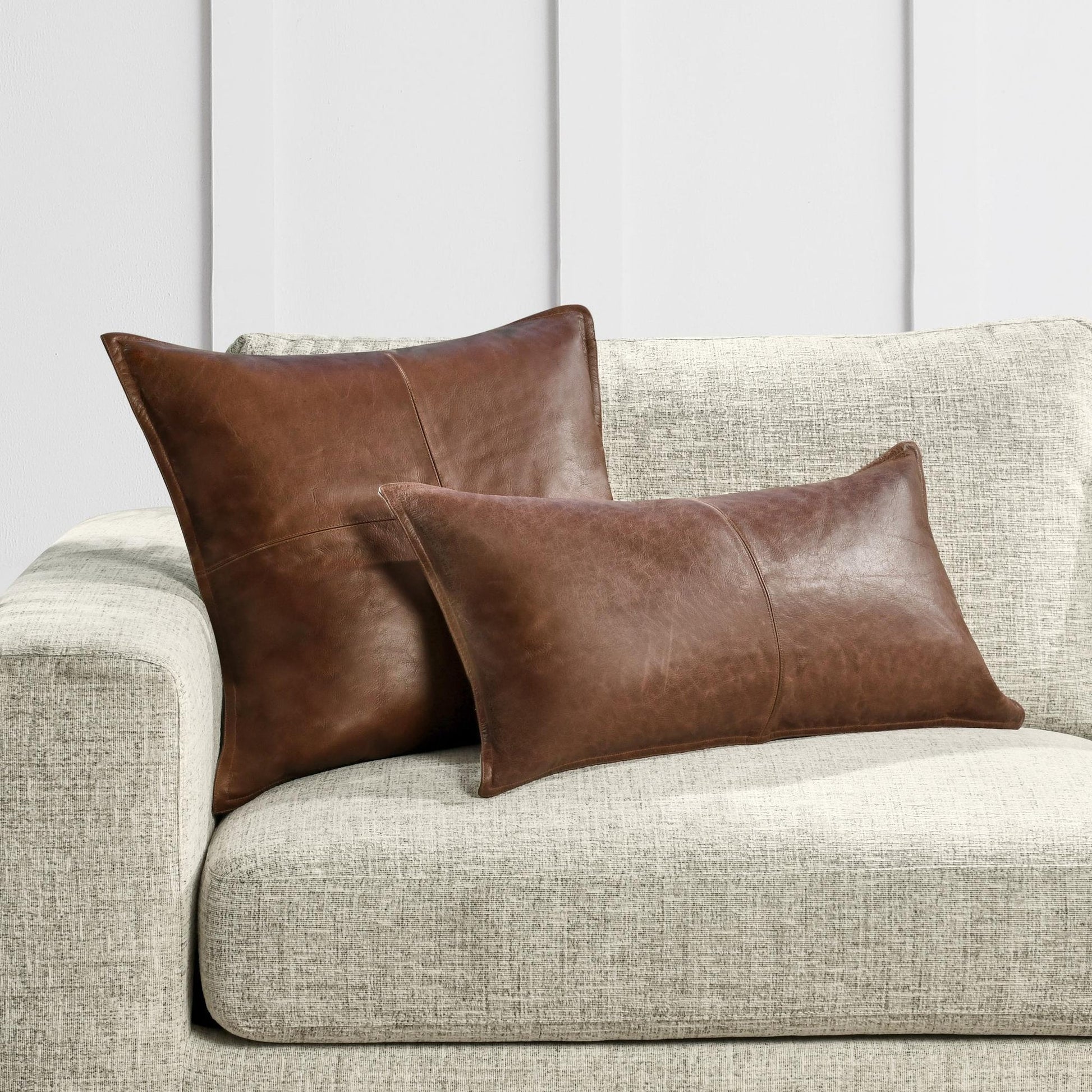 Kona Brown 100% Leather Solid SLD Leather Multiple Sizes Collection