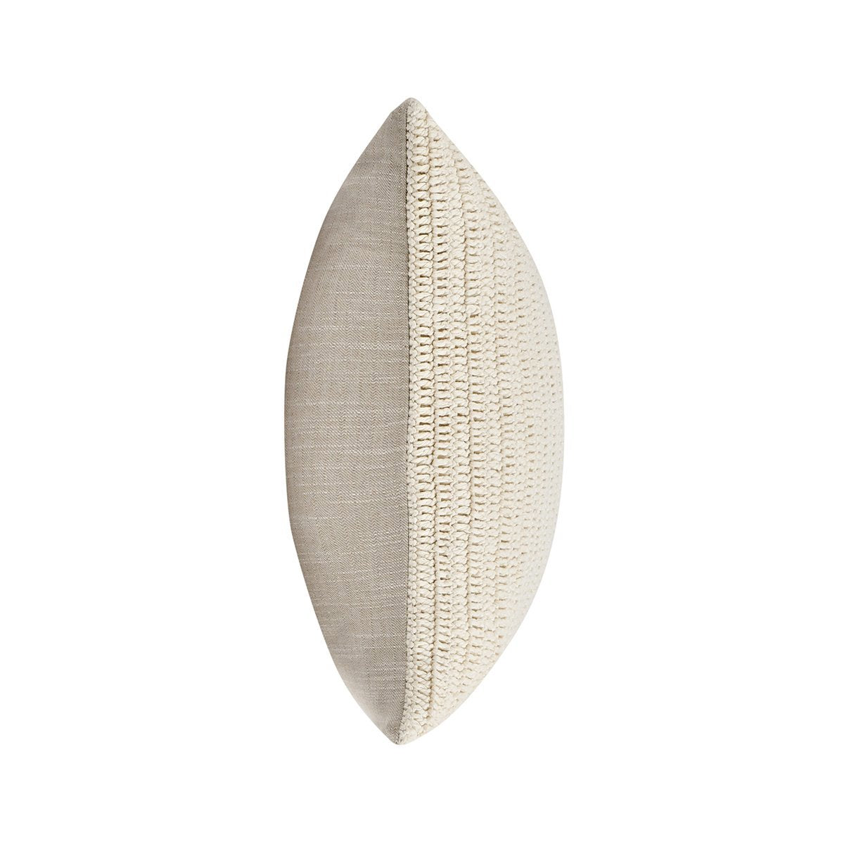 Ivory 100% Belgian Flax Linen Solid SLD Macie 22x22 Collection
