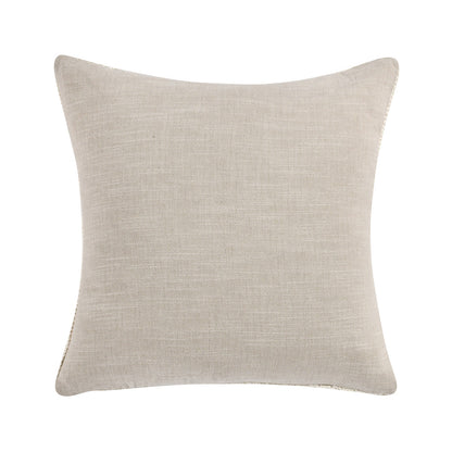Ivory 100% Belgian Flax Linen Solid SLD Macie 22x22 Collection