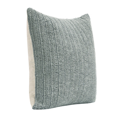 Stone Gray 100% Belgian Flax Linen Solid SLD Macie 22x22 Collection
