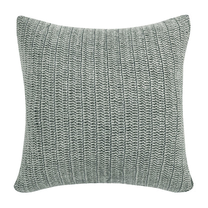 Stone Gray 100% Belgian Flax Linen Solid SLD Macie 22x22 Collection
