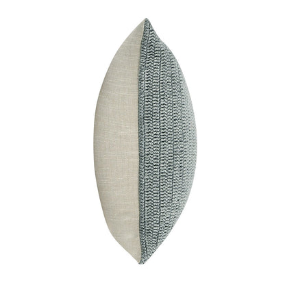 Stone Gray 100% Belgian Flax Linen Solid SLD Macie 22x22 Collection
