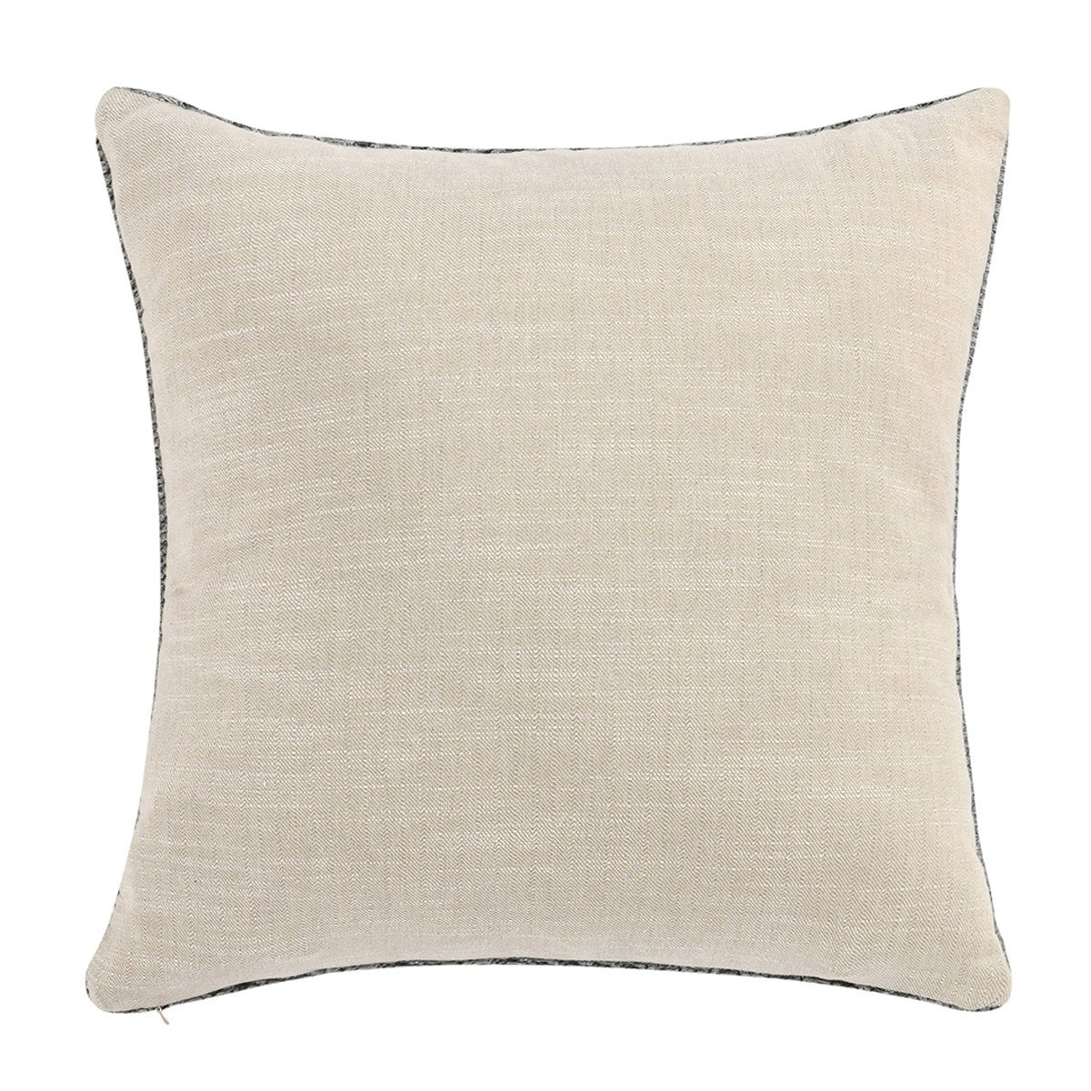 Stone Gray 100% Belgian Flax Linen Solid SLD Macie 22x22 Collection