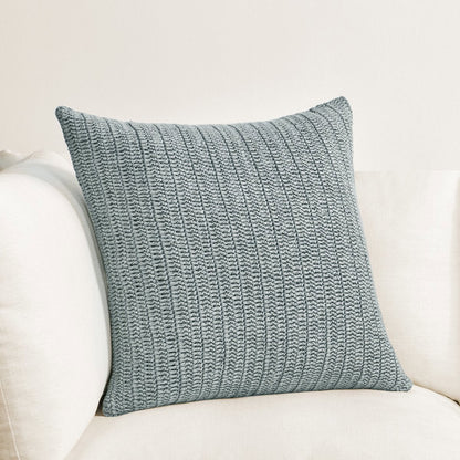 Stone Gray 100% Belgian Flax Linen Solid SLD Macie 22x22 Collection