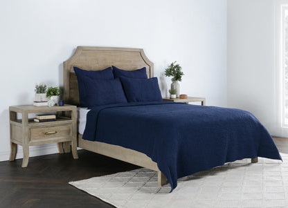 Indigo 100% Cotton Voile Quilts & Comforter Elara Quilt Collection Collection
