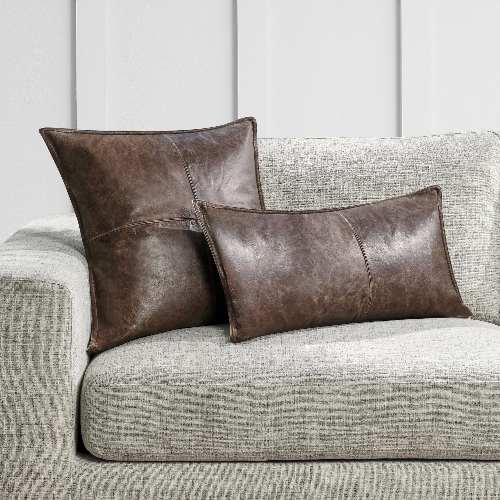Parsons Cocoa 100% Leather Solid SLD Leather Multiple Sizes Collection