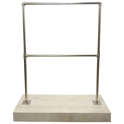 Mango Wood Racks & Basket Highland Rack Silver Collection