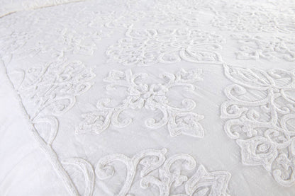 White 100% Cotton Duvet Cover Reagan Duvet Collection Collection
