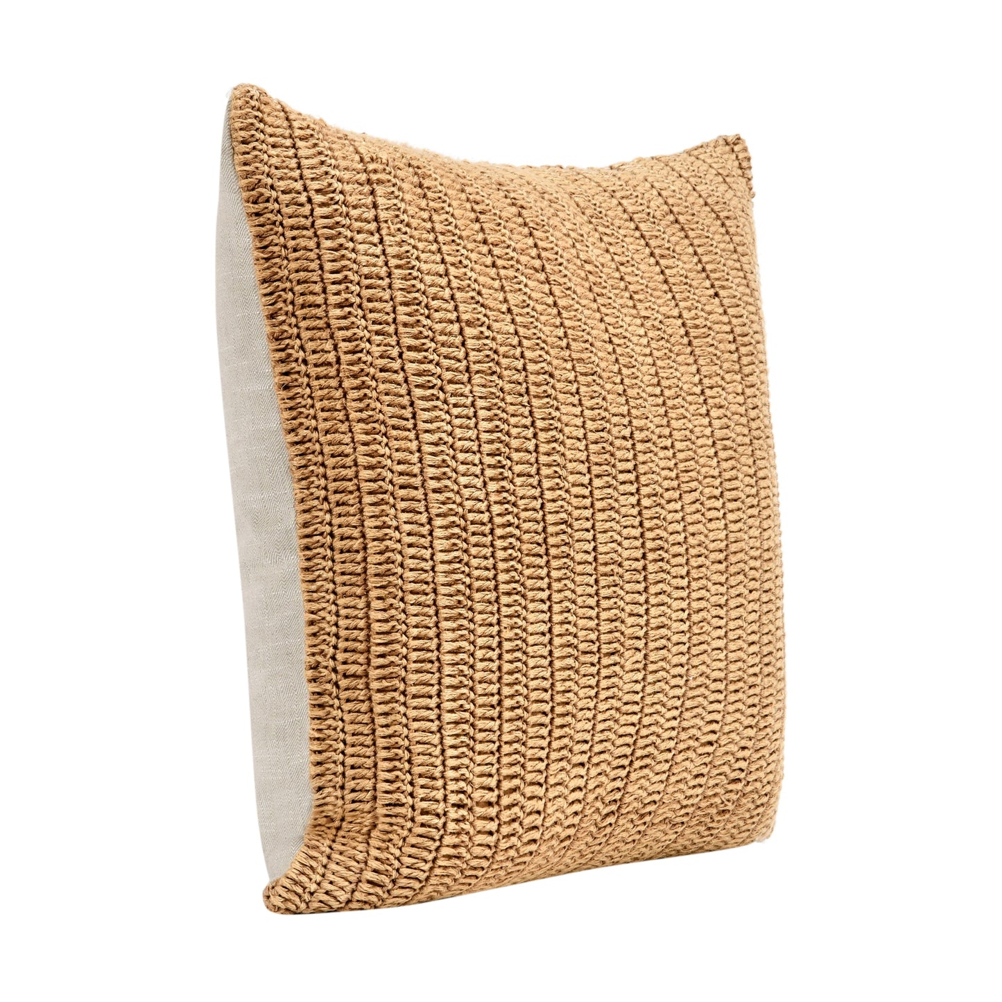 Honey 100% Belgian Flax Linen Solid SLD Macie 22x22 Collection