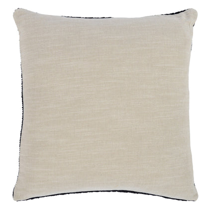 Black 100% Belgian Flax Linen Solid SLD Macie 22x22 Collection