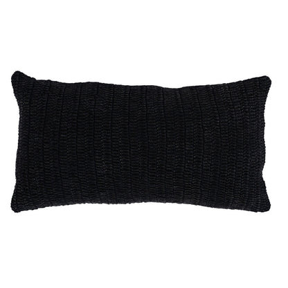 Black 100% Belgian Flax Linen Solid SLD Rina Multiple Sizes Collection