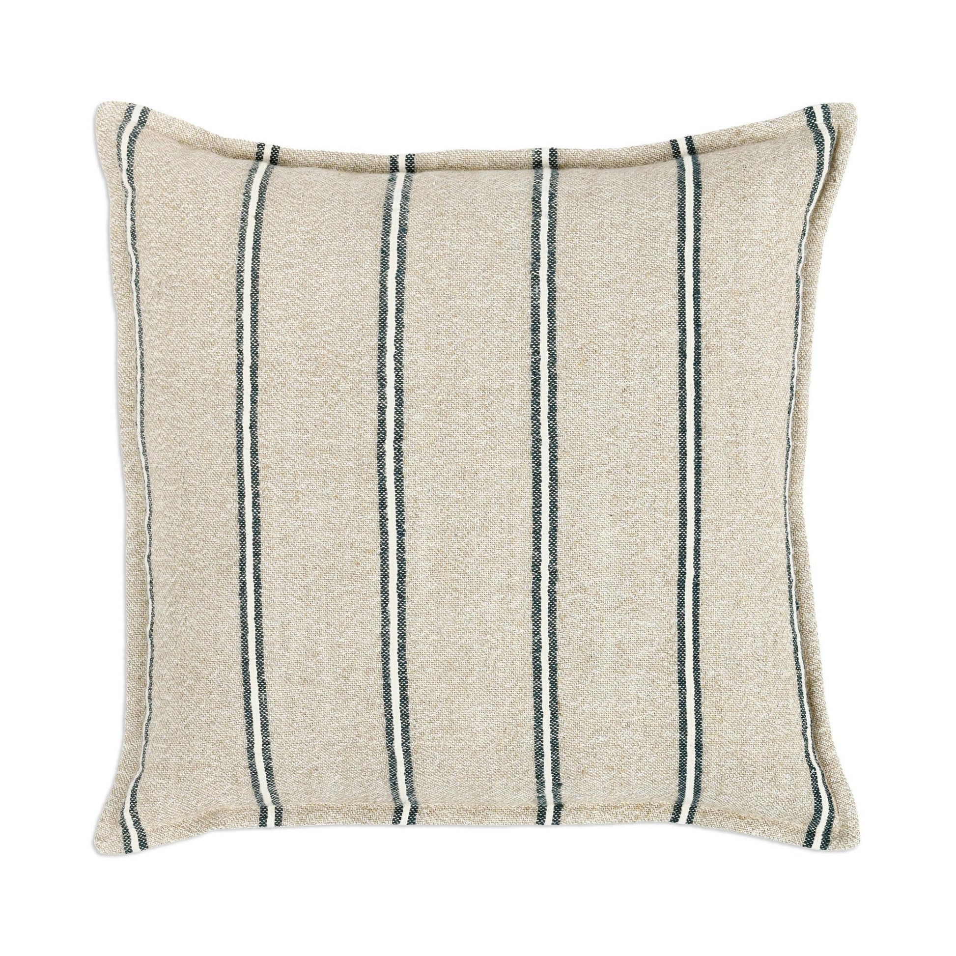 Natural/Blue 70% Linen/ 30% Cotton Pattern CP Delgada Multiple Sizes Collection