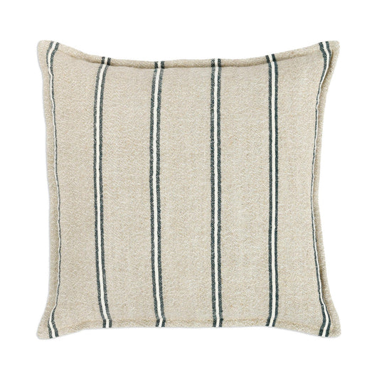 Natural/Blue 70% Linen/ 30% Cotton Pattern CP Delgada Multiple Sizes Collection