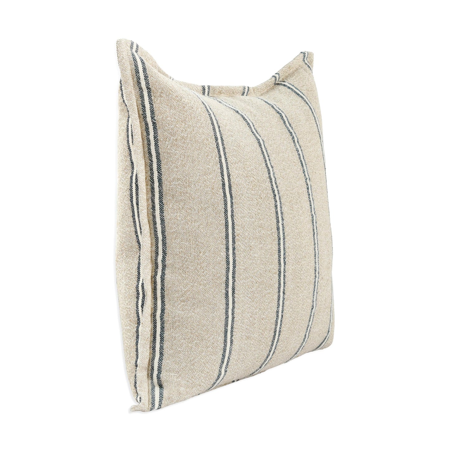 Natural/Blue 70% Linen/ 30% Cotton Pattern CP Delgada Multiple Sizes Collection