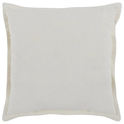Ivory 100% Belgian Flax Linen Solid SLD Solstice 22x22 Collection
