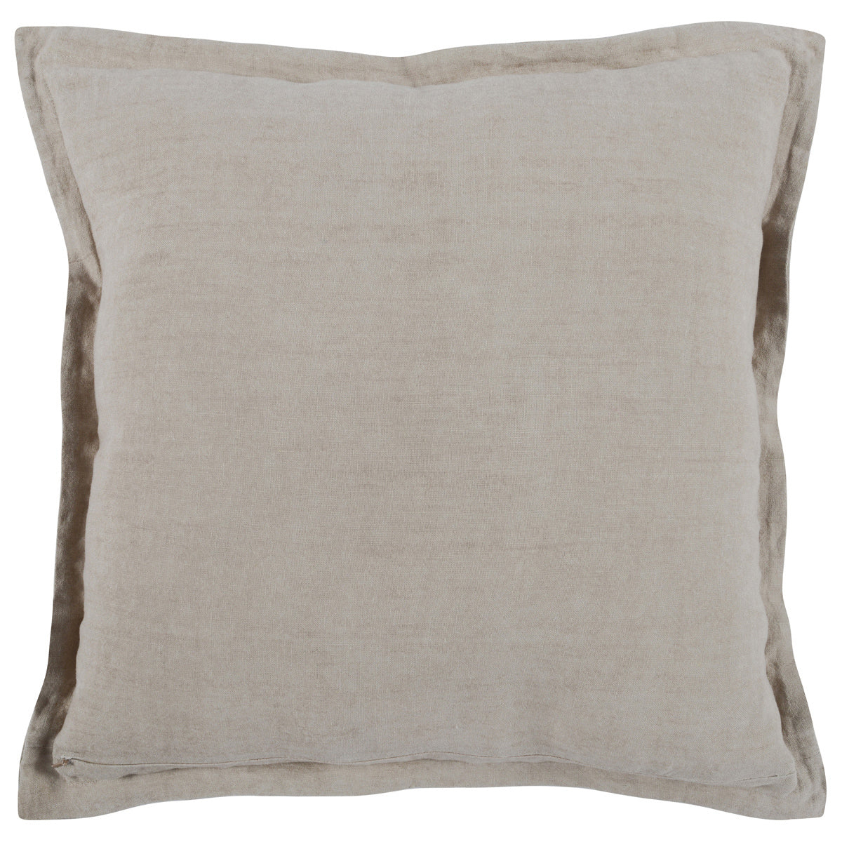 Natural 100% Belgian Flax Linen Solid SLD Solstice 22x22 Collection