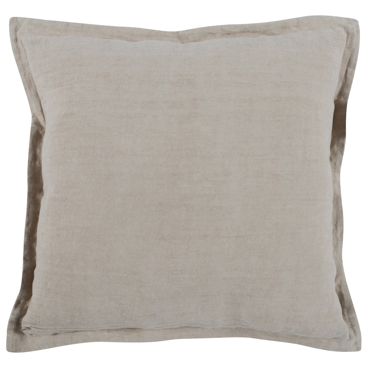Natural 100% Belgian Flax Linen Solid SLD Solstice 22x22 Collection