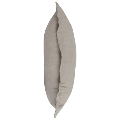 Natural 100% Belgian Flax Linen Solid SLD Solstice 22x22 Collection