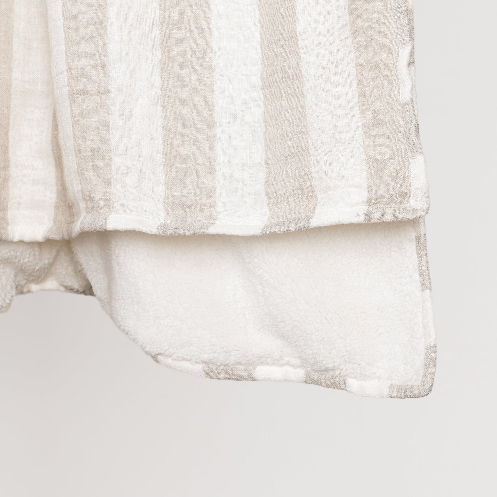 Ivory/Natural 100% Linen Blankets & Throw TC Atwater 50x70 Throw Collection
