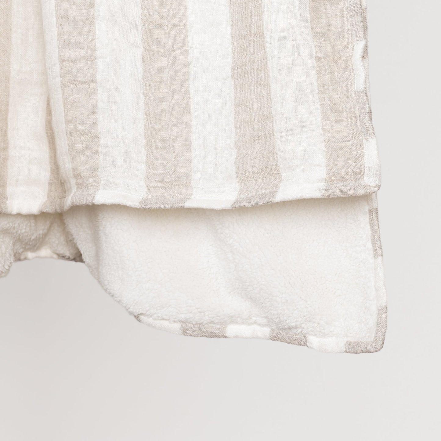 Ivory/Natural 100% Linen Blankets & Throw TC Atwater 50x70 Throw Collection