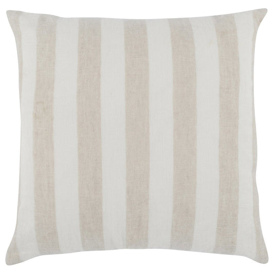 Ivory/Natural 100% Linen Pattern CP Atwater 26x26 Collection