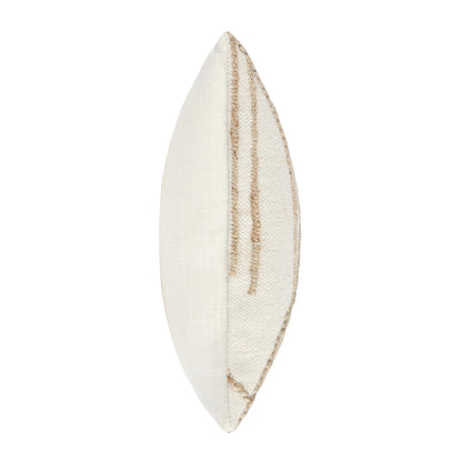Ivory/Natural 90% Wool/10% Jute Pattern CP Sintra 22x22 Collection